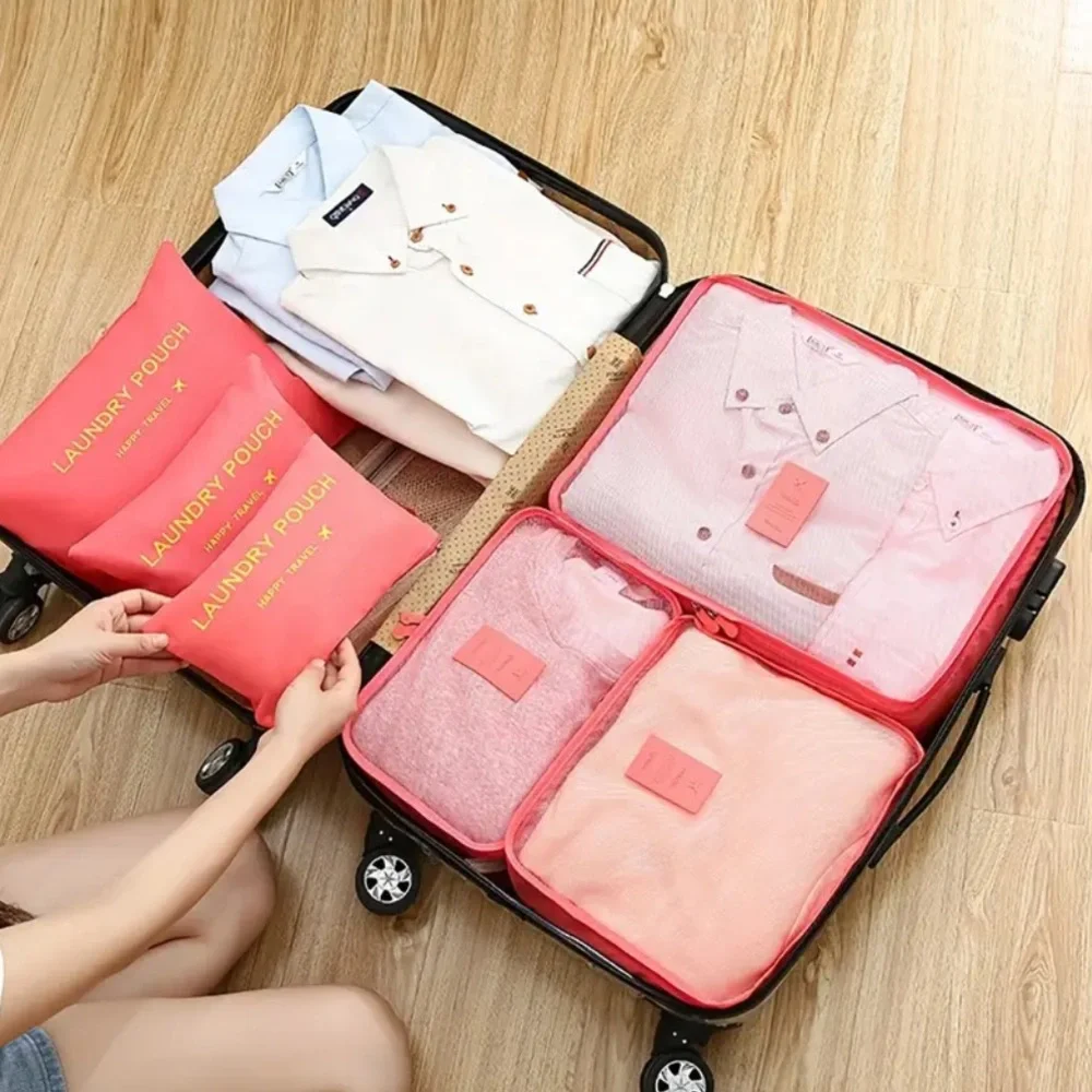 Cubes, Black Garment Bag Set for Travel, NEW